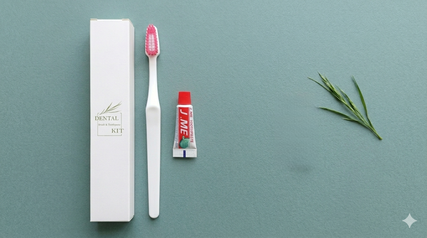 Packaged amenities kit